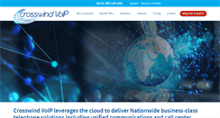 Desktop Screenshot of crosswindvoip.com